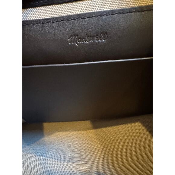 Madewell The Essential Brown Suede Bucket Tote Bag (New) - Picture 7 of 8